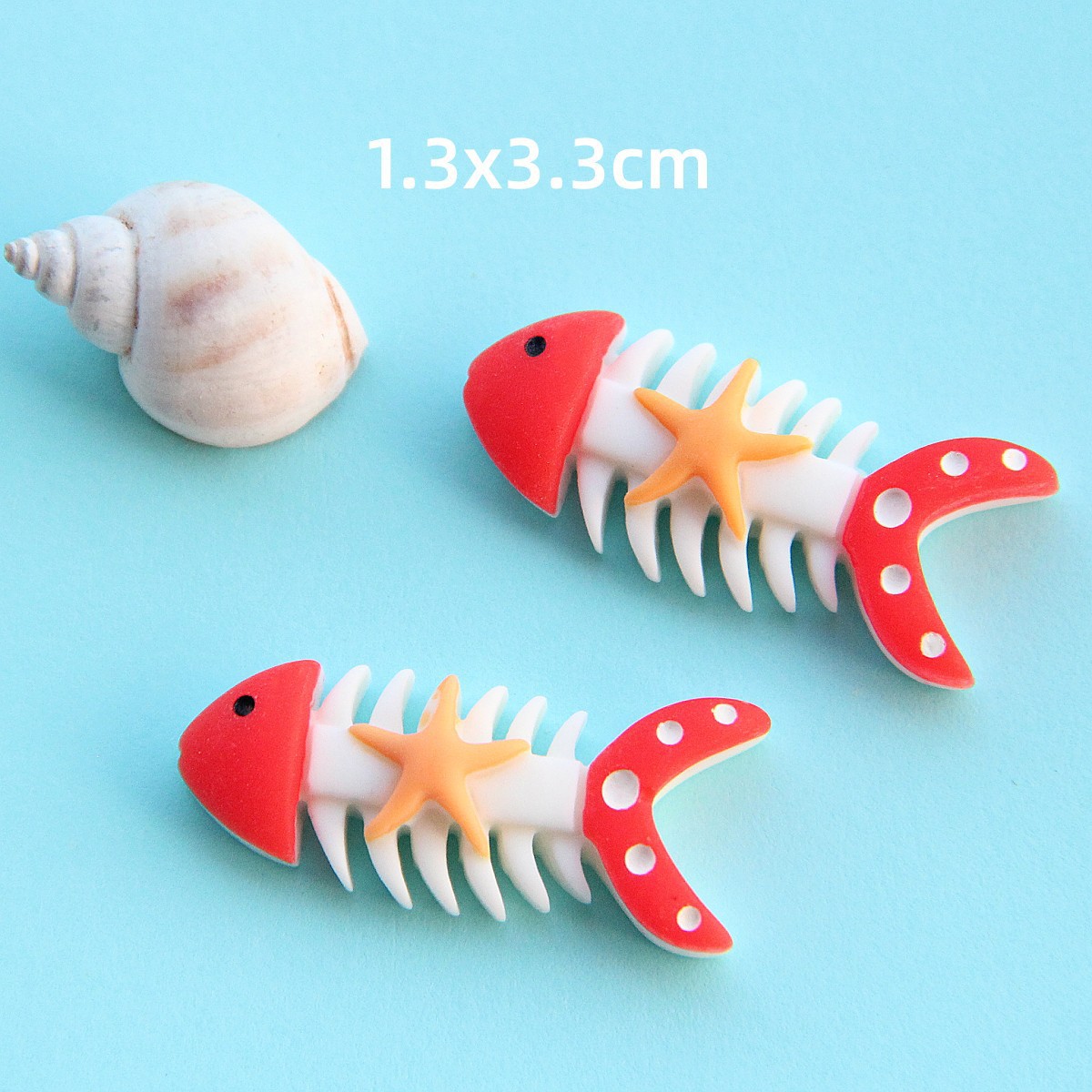 海洋风diy树脂配件咕卡配饰奶油胶发夹饰品配件跨境爆款详情13