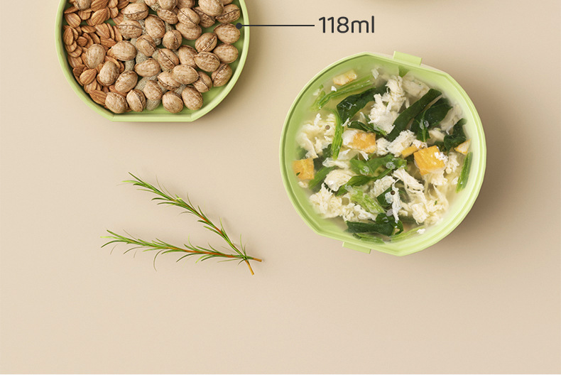 婴儿餐具套装宝宝辅食碗多功能零食碗外出野餐便携防摔儿童星球碗详情6