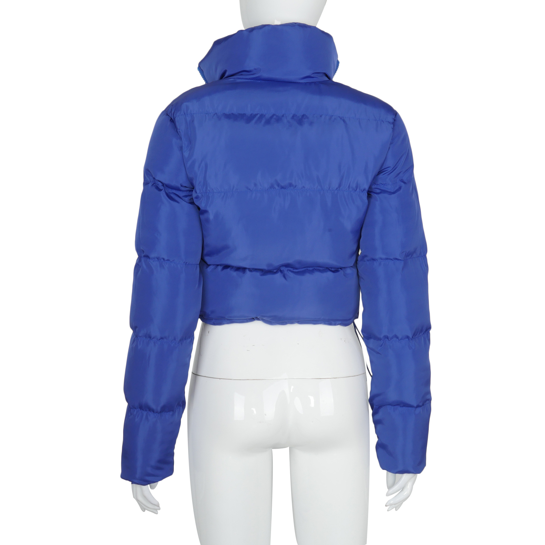A20504T europa y américa 2021 otoño invierno moda nuevo estilo manga larga cardigan cuello alto caliente pan abajo chaqueta mujeres pic 28