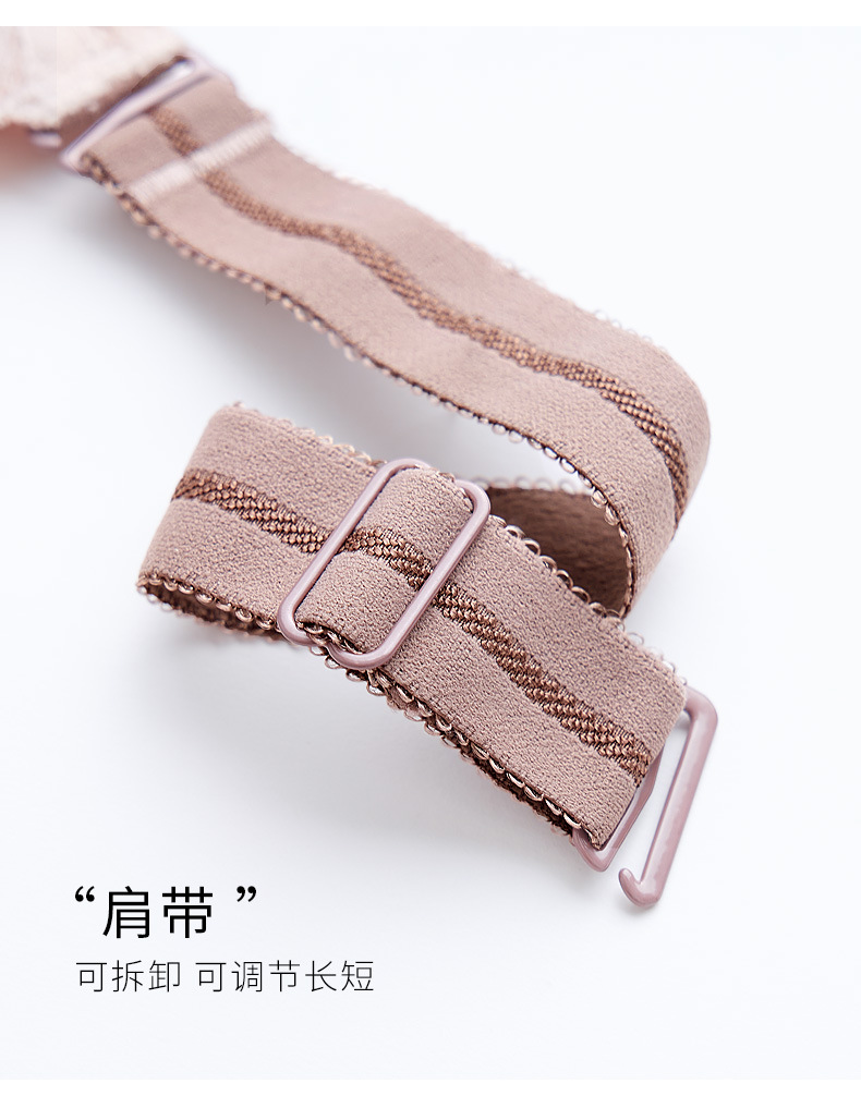 大胸显小薄款无钢圈内衣女聚拢上托性感蕾丝文胸收副乳调整型胸罩详情23