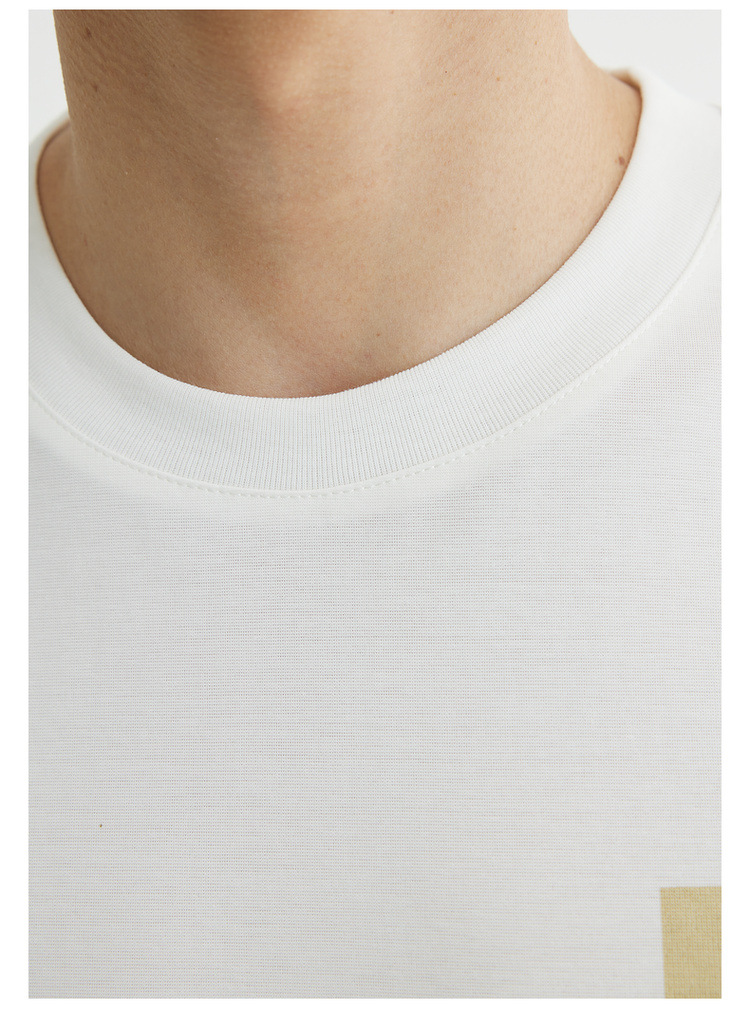 Quick-drying ice silk cotton cool and refreshing smiling short-sleeved T-shirt for men 2024 summer slightly loose and trendy half-sleeved T-shirt pic 32