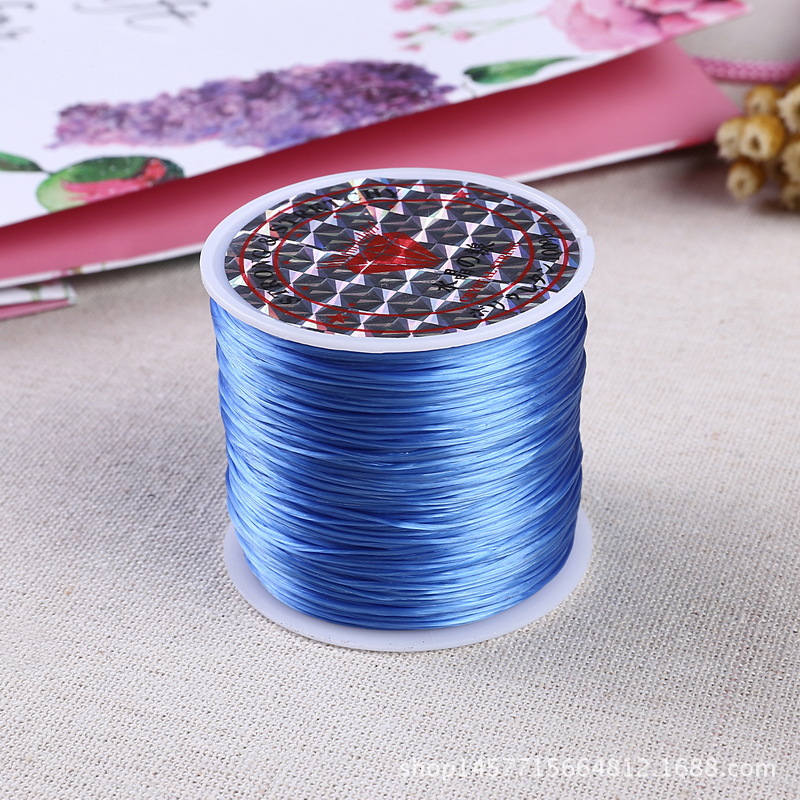 扁形水晶线佛珠弹力线松紧线diy手工编织手链串珠线绳子详情24