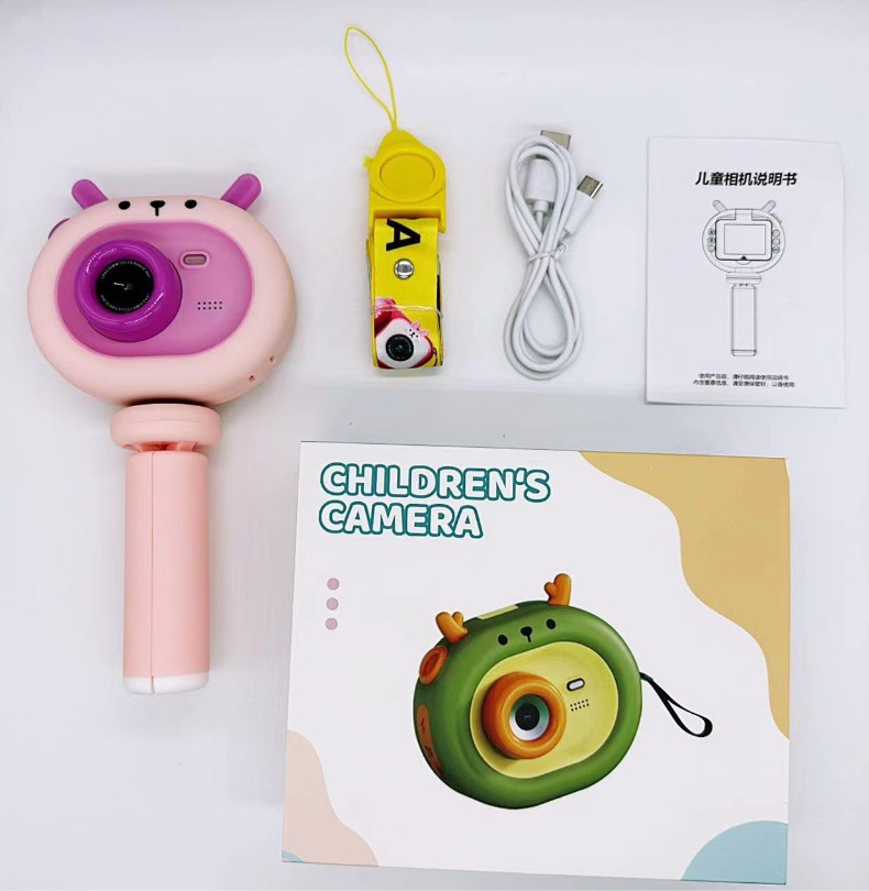 2023全新2.4寸180度翻屏新品儿童高清数码相机学生 迷你相机  带详情9