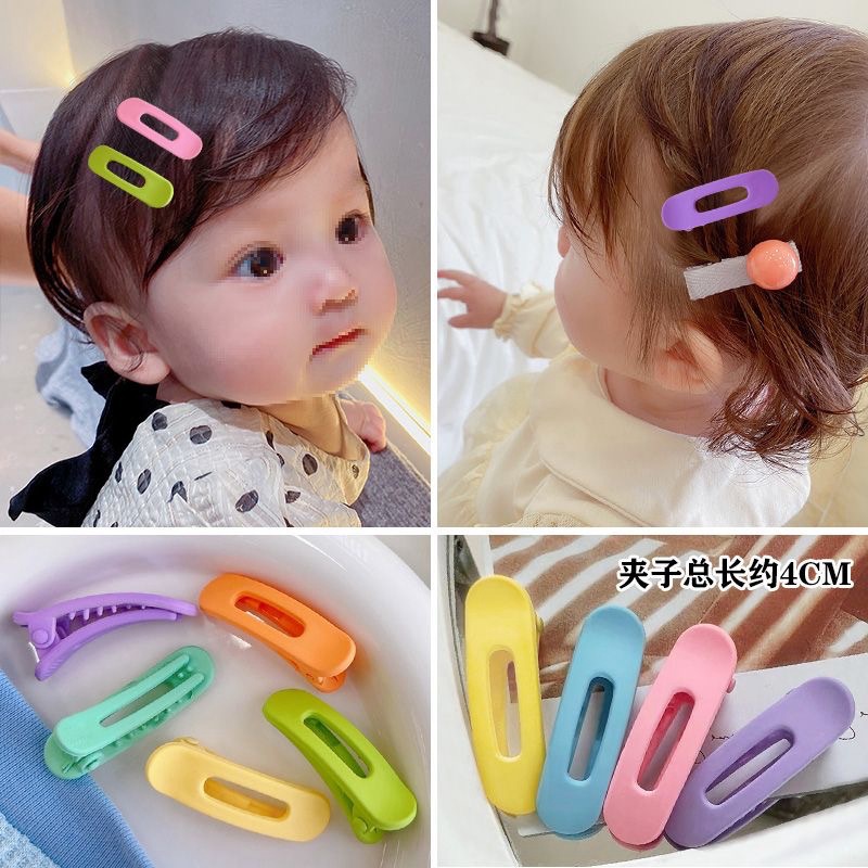 Large oval duckbill hairpin, matte scratch-off hairpin, high-end hairpin, shark clip at the back of the head, straight hairpin accessory pic 9