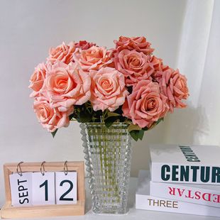 向日葵仿真花 工程婚庆花绢花太阳花酒店装饰花家居装饰 外贸批发详情8