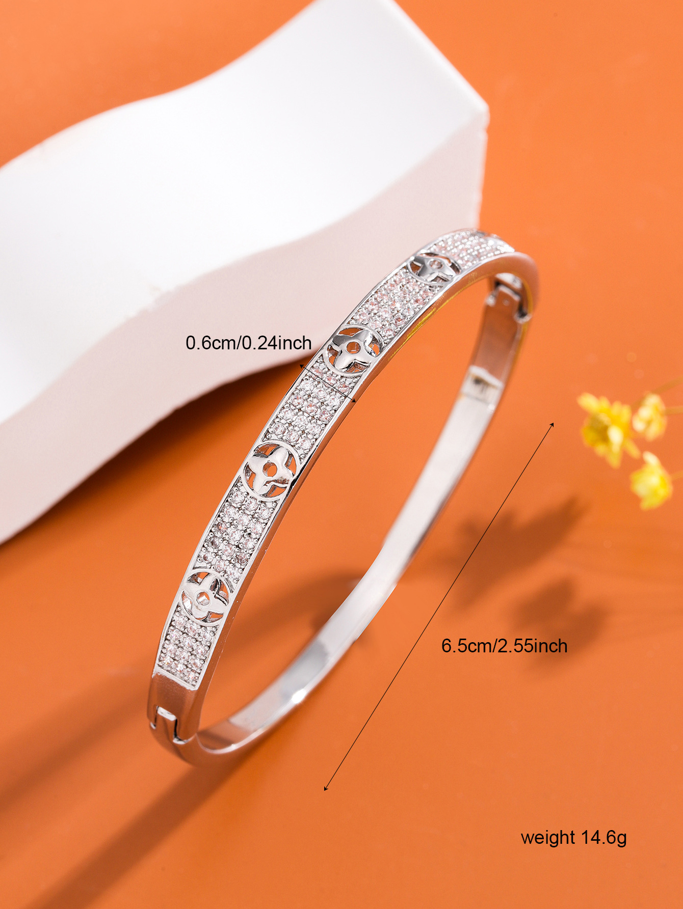 Kajia V Gold Starry Sky High Version Bracelet Couple bracelet, European and American style cross-border fashion jewelry bracelet factory direct sales pic 5