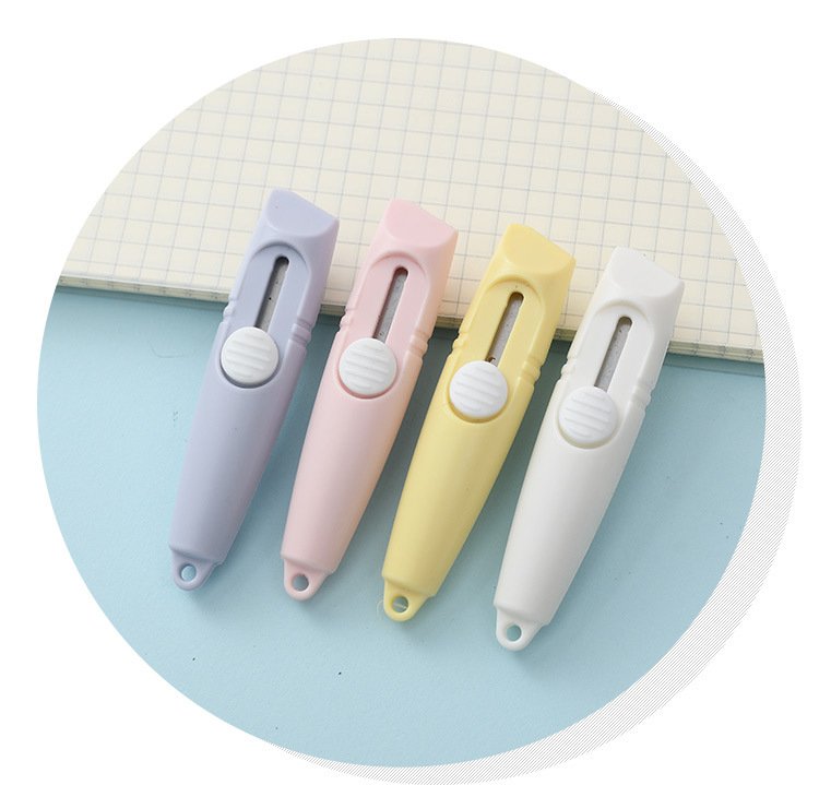 Cute cartoon small utility knife manufacturer wholesale mini knife, wallpaper cutting paper knife, express delivery opening magic tool, box opening knife pic 14