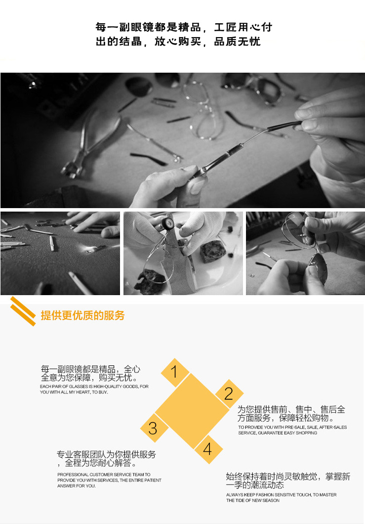 新款智能立体声蓝牙听歌眼镜复古眼镜偏光太阳镜音乐电话驾驶镜详情64