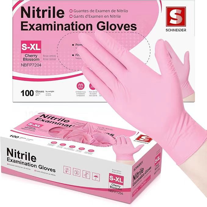 Nitrile gloves加厚防油防水防滑丁晴一次性家用日用高弹丁腈手套详情1
