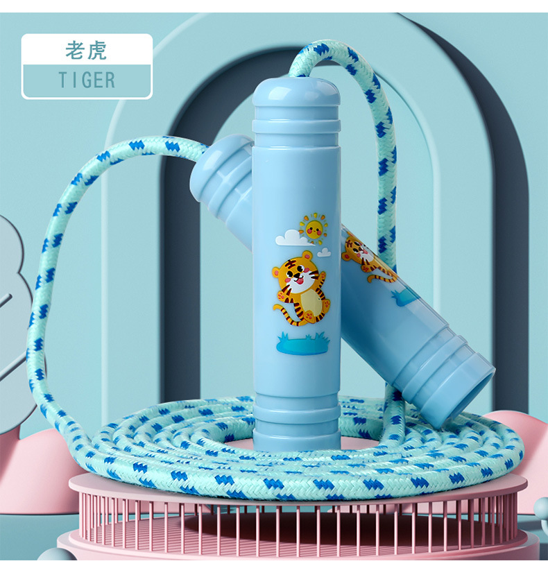 儿童跳绳幼儿园小学生宝宝运动绳耐磨不打结一年级初学者健身专用详情16