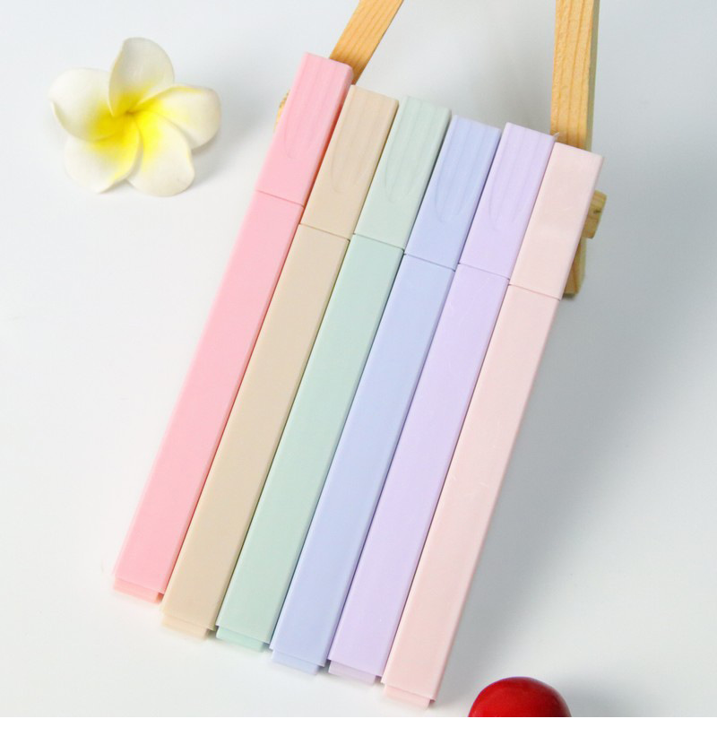 12-color notebook pen, creative stationery, student key point marking pen pic 11