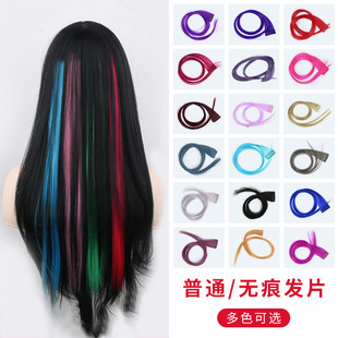 French-style popular wig bangs, air bangs wig, realistic natural needle insertion 3d wig pieces, princess cut fake bangs pic 4
