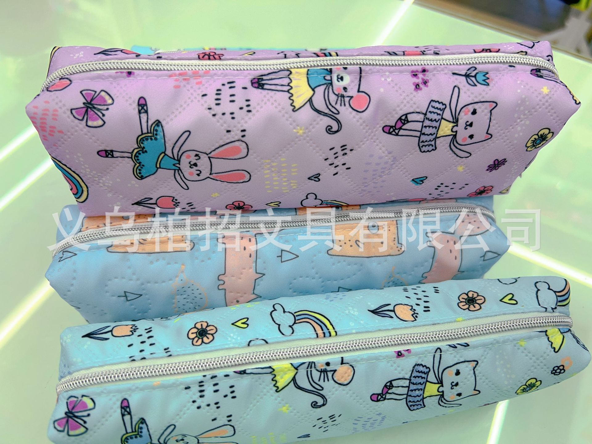 Factory direct sales of original new fashionable cotton fabric storage high appearance level simple ins pen cases for primary and secondary school students pic 14