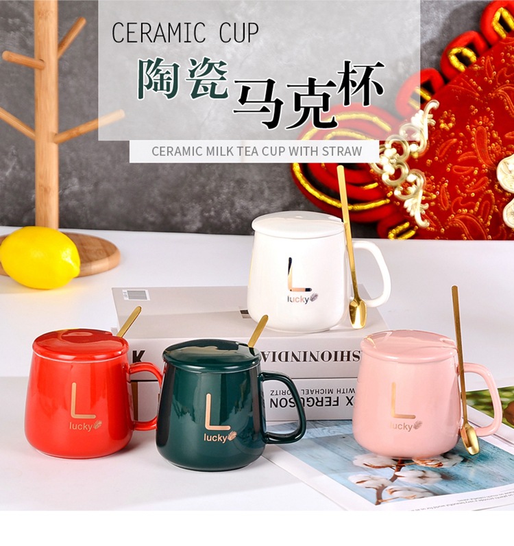 Creative warm cups, ceramic cups, mugs, event gift cups, milk cups, water cups, breakfast cups, event meeting souvenirs pic 3