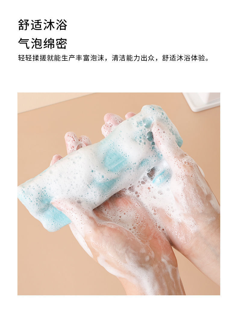 多层加厚肥皂起泡网洗面奶香皂起泡网袋洗澡泡沫沐浴手工皂收纳袋详情5