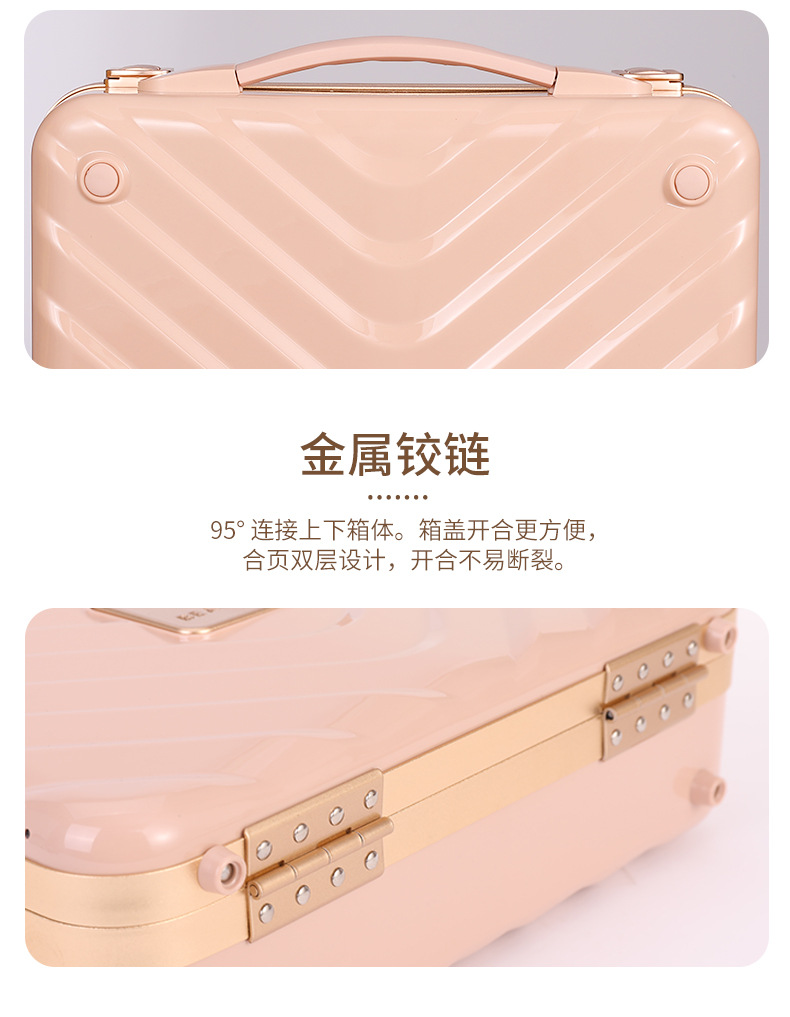 奇辉铝镁合金化妆箱2023新款小红书爆款化妆箱镜子cosmetics盒子详情14