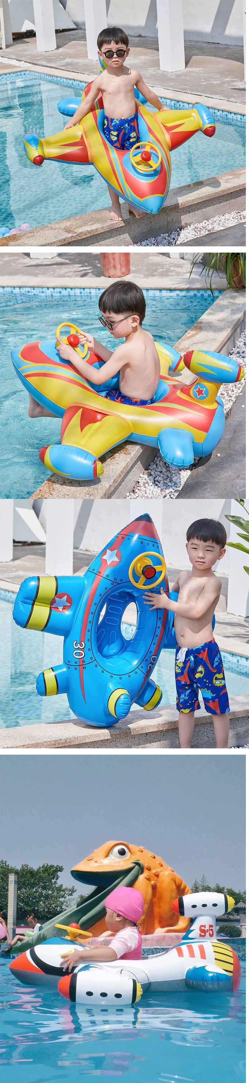 婴儿游泳圈加厚儿童男孩温泉浮圈男宝宝小孩坐圈男童1-2-3-4-5岁详情3