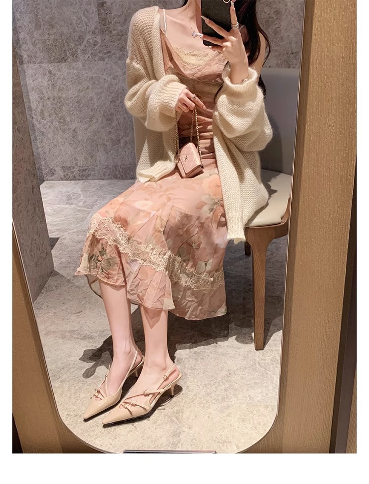 时尚真皮女鞋气质单鞋凉鞋女一字带尖头高跟鞋细跟女鞋2024春夏季详情43