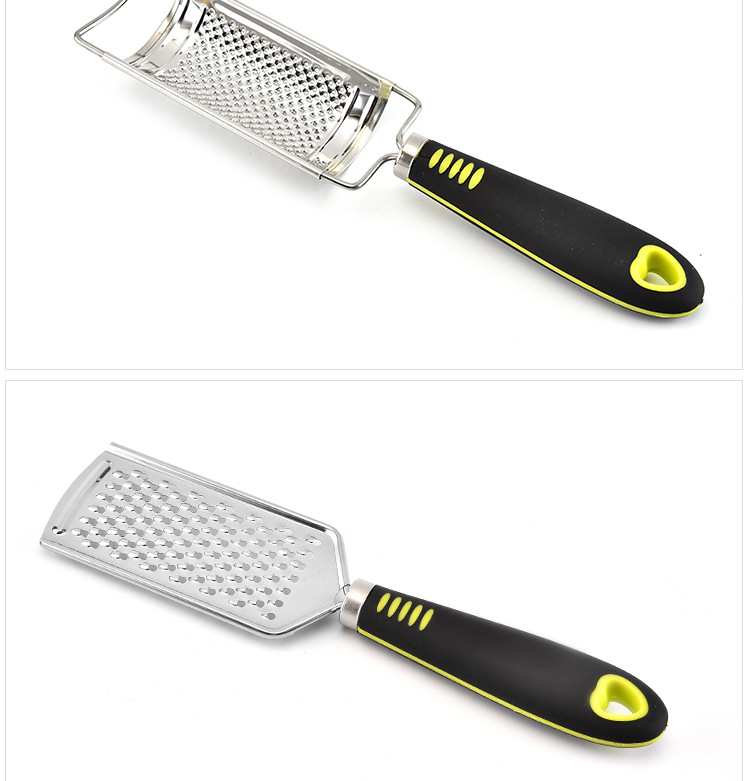 Factory wholesale multi-functional melon grater three-piece set, grater, garlic grater, radish kitchen small tools in stock pic 10