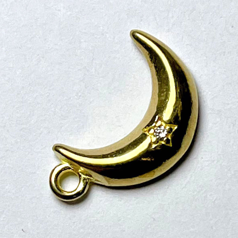 DIY jewelry accessories, micro-inlaid jewelry accessories, various pendant accessories, copper jewelry accessories that can be gold-plated or electroplated pic 4