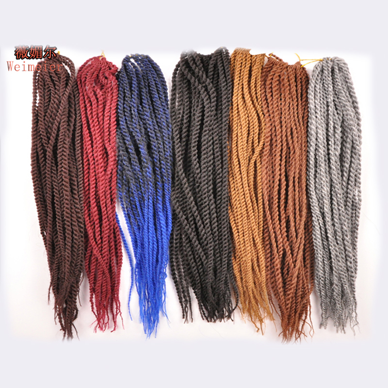 假发女长直发 黑人脏辫 Senegal braid hair 手搓辫长发详情15