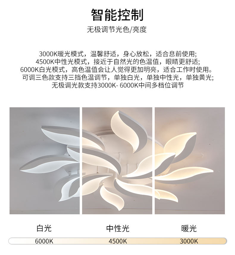 Postmodern minimalist LED ceiling lamps, personalized and creative living room lighting fixtures, grand master bedroom, study lamps, dining room lighting fixtures pic 5
