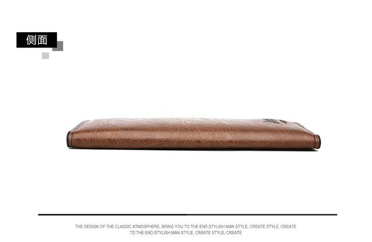 赠品长款 男士钱包长款包时尚商务男手拿包休闲牛皮手包详情59