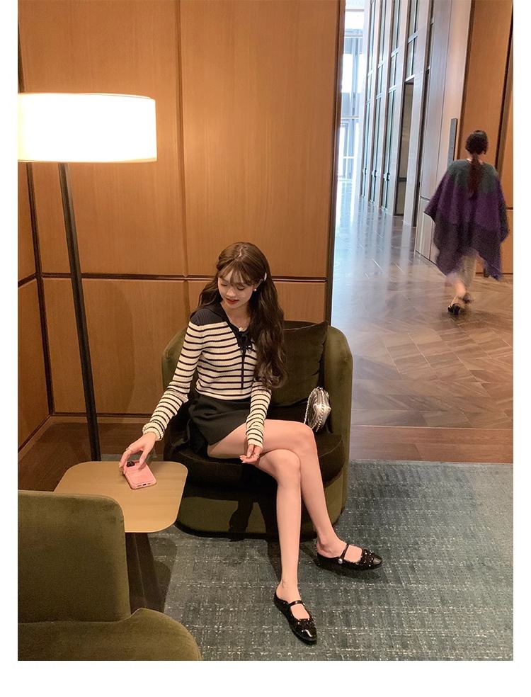 银色玛丽珍鞋亮片芭董舞鞋子真皮女鞋葡萄妈单鞋女2024春款女鞋子详情47