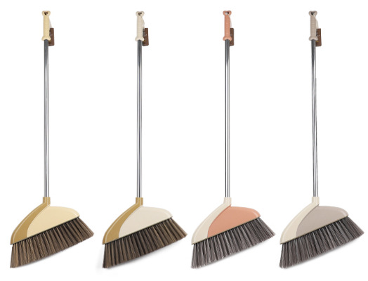 New broom and dustpan set, soft wool two-piece set, household broom and dustpan set for sweeping dirt and paper scraps pic 5