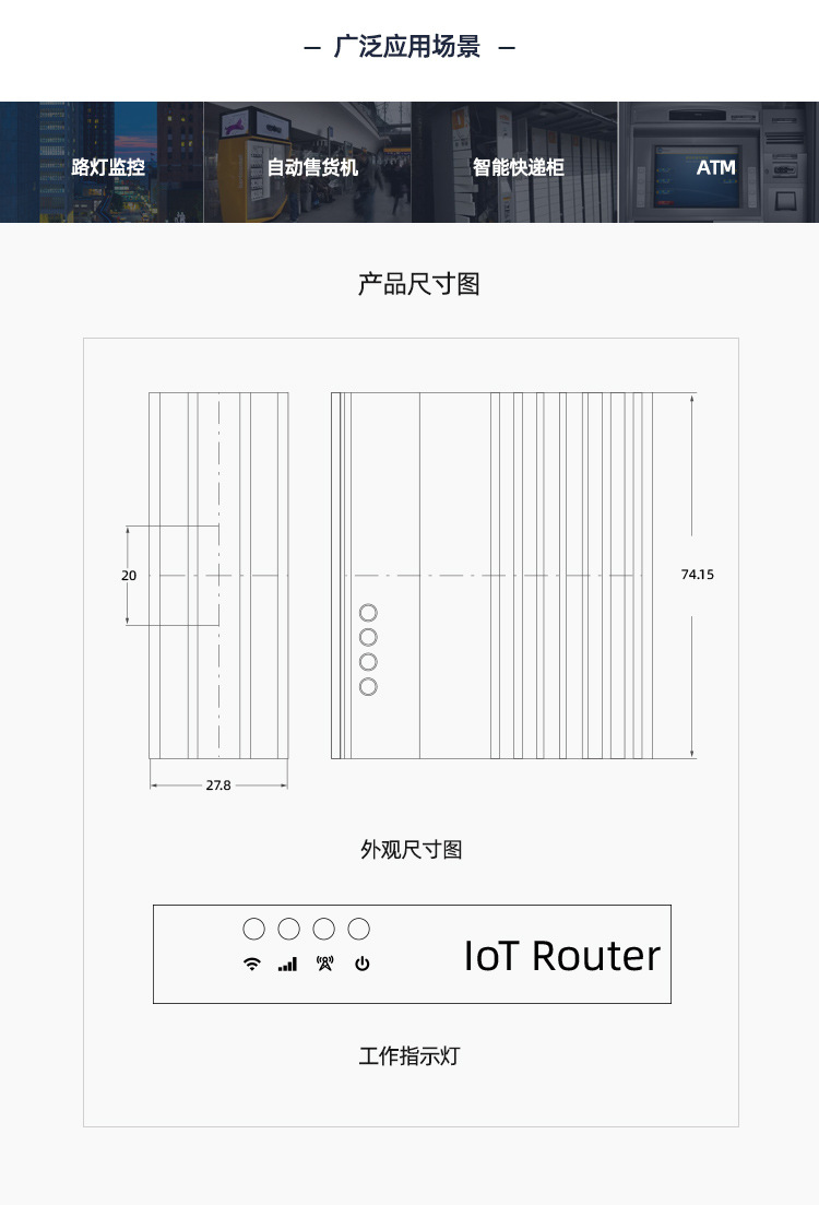 4GWiFi wireless router, all-network remote monitoring, security monitoring, networked wireless industrial router pic 21