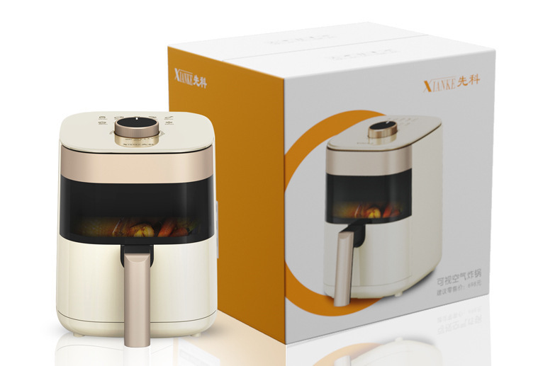 Xianke Visual air fryer, smoke-free, multi-functional household large-capacity electric fryer, French fries machine, can be delivered on behalf of customers with free shipping pic 8
