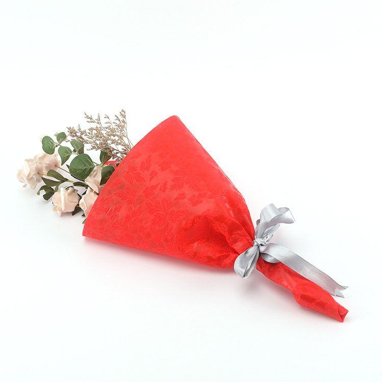 Estampado no tejido floral bouquet de flores paquete de papel papel floral día de san valentín diy material de florista arte floral embalaje de flores pic 34