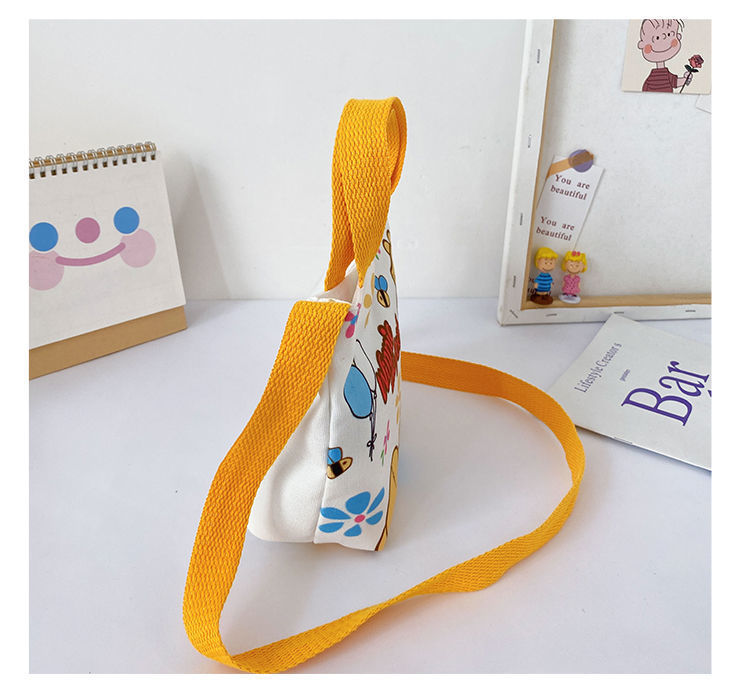 卡通帆布休闲斜挎背包儿童手提袋 库洛米双子星可爱单肩包包包详情27