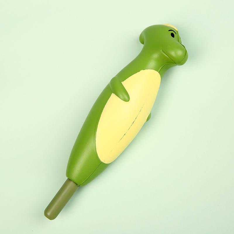 2021 New personalized stress-relieving stationery pen, Japanese-style simple student gel pen, office dinosaur-shaped stationery pen pic 7