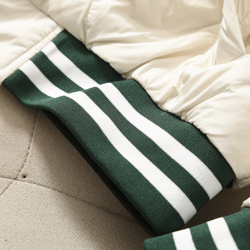 BO家原厂元单 轻薄同款秋冬保暖棒球领款式情侣男士羽绒服详情31