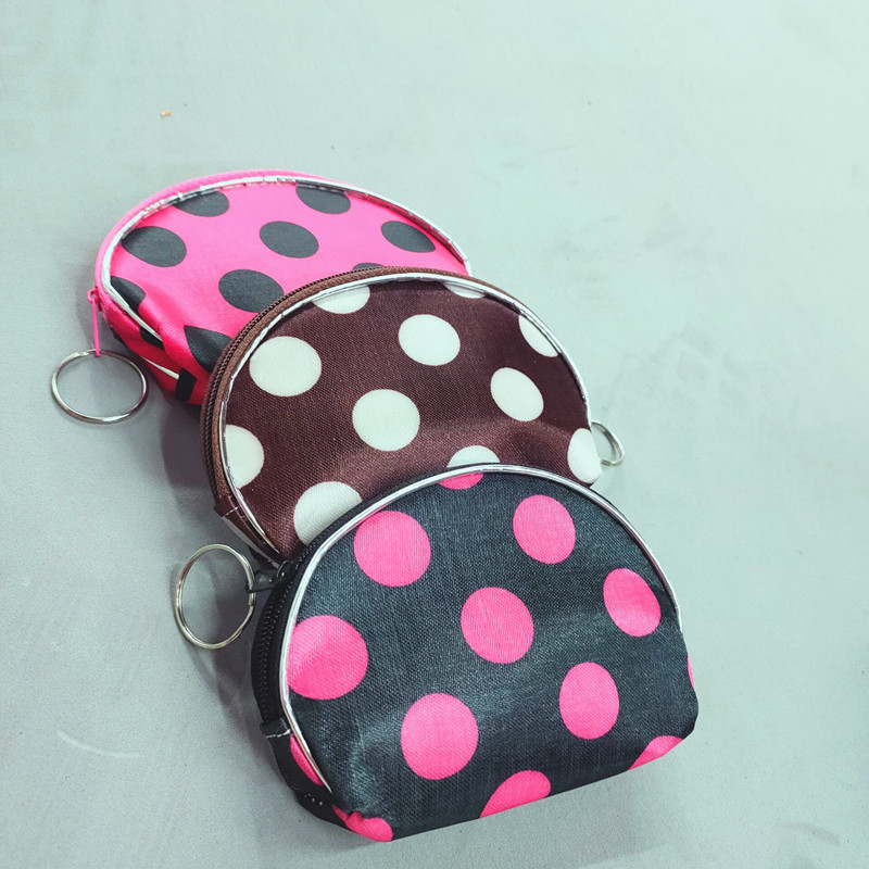 Wholesale key case, creative coin purse, cartoon fabric coin purse pic 2