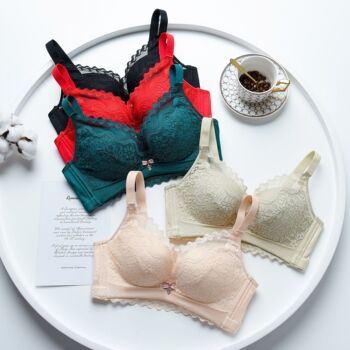 Rabbit ear underwear for women, large breasts make smaller, tuck in secondary breasts, gather small breasts, breathable, anti-sagging, no steel rings, sexy bra cover pic 13