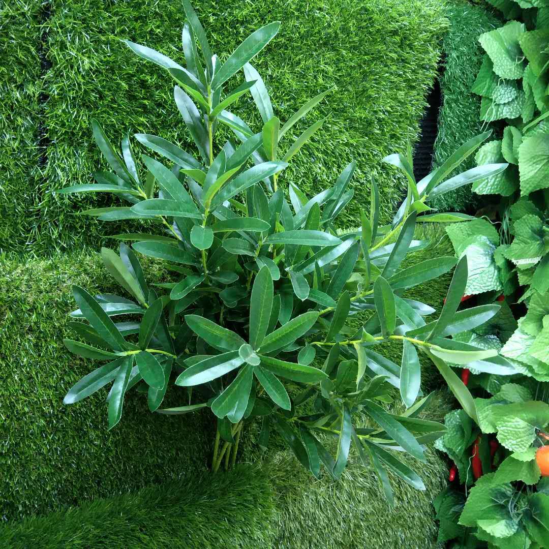 6-pronged olive branches, living room dining table, coffee table, vase, flower arrangement, wedding home flowers, wedding decoration, olive leaves pic 14