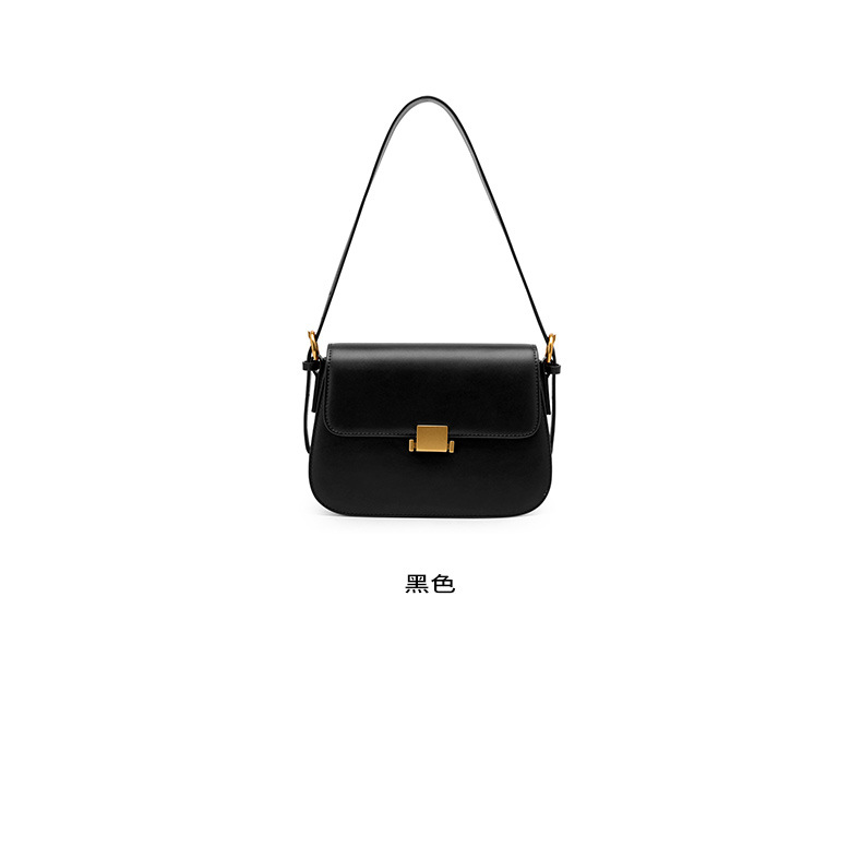 High-end and niche design underarm bag, genuine leather women's bag, new Spring/Summer 2024 fashion tofu bag, single-shoulder crossbody bag pic 55