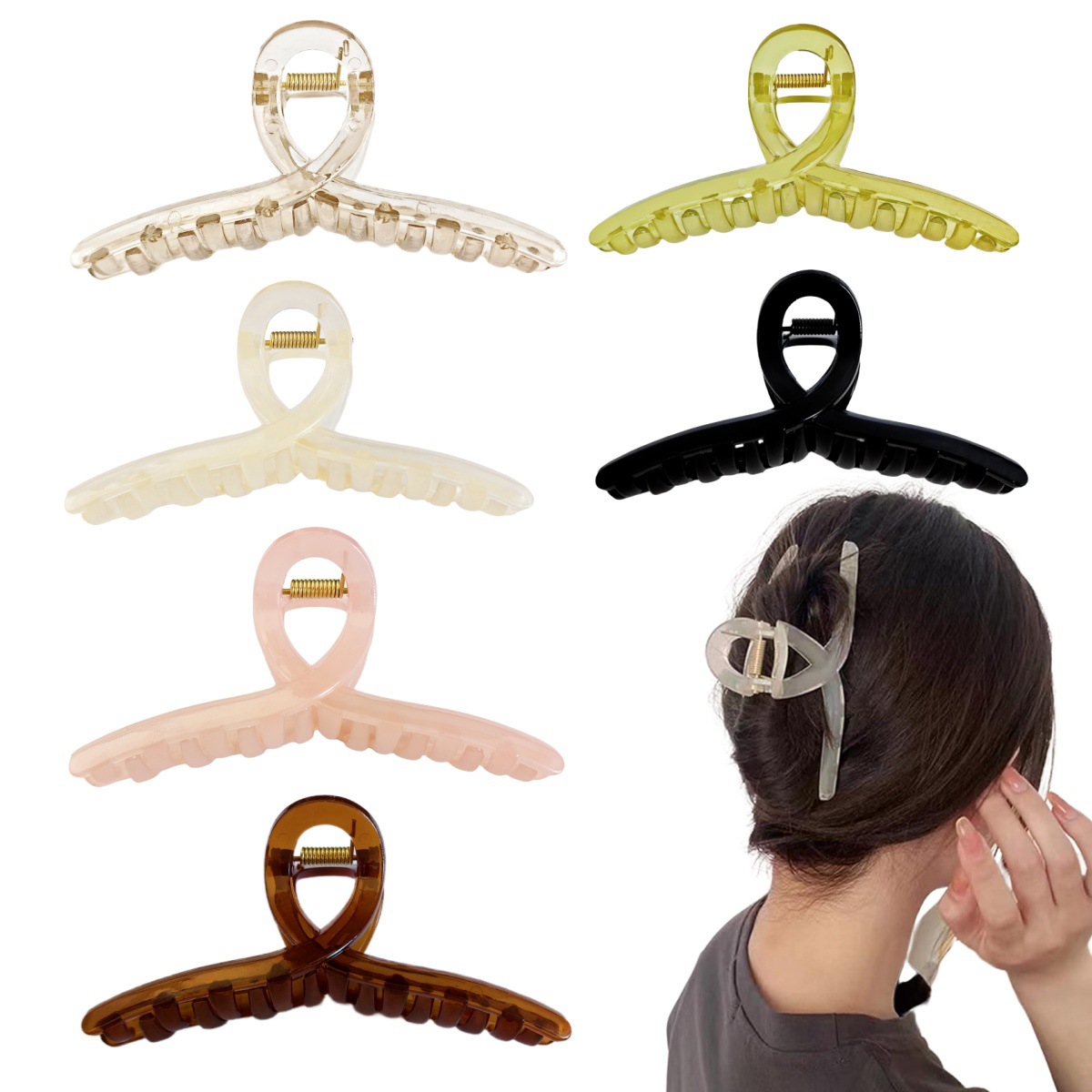 欧美跨境爆款高颅顶发饰女洗脸沐浴云朵海绵发箍化妆卸妆束发头箍详情15