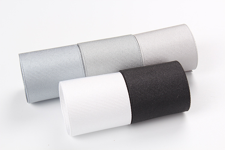 Dingxin Korean woven tape, threaded edge polyester tape, DIY handmade bow, hair accessory, clothing ribbed ribbon, colorful ribbon pic 9