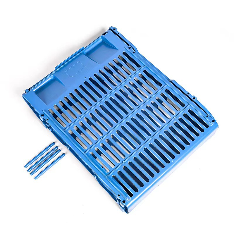 A428 稳固型文件架文件栏两层文件盘 塑料文件筐资料架详情8