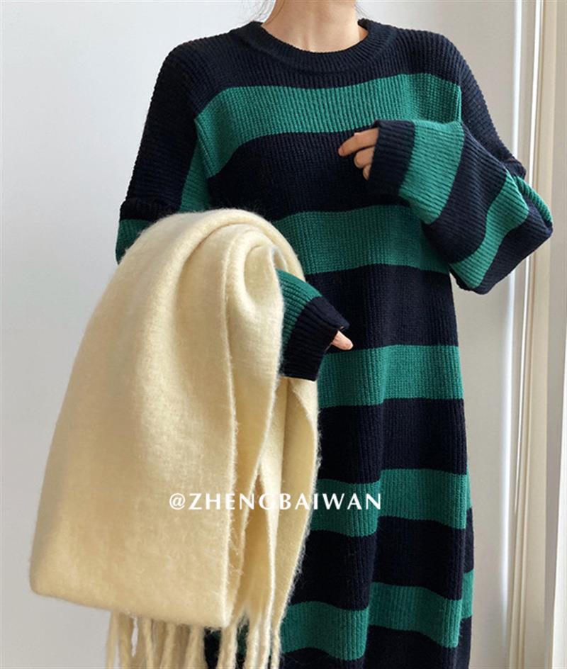 限时抢购价！马海毛绒围巾女14款经典色秋冬保暖柔软加厚围脖纯色详情6