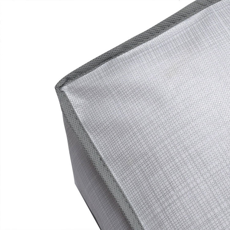 Amazon bed bottom quilt storage bag, new non-woven fabric hand-held dust-proof clothing, miscellaneous cotton quilt organization and storage bag pic 5