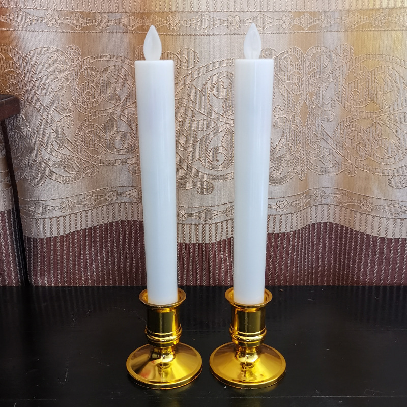 Long-pole electronic candles for Buddha and blessing, swinging decorative handicrafts and ornaments pic 7