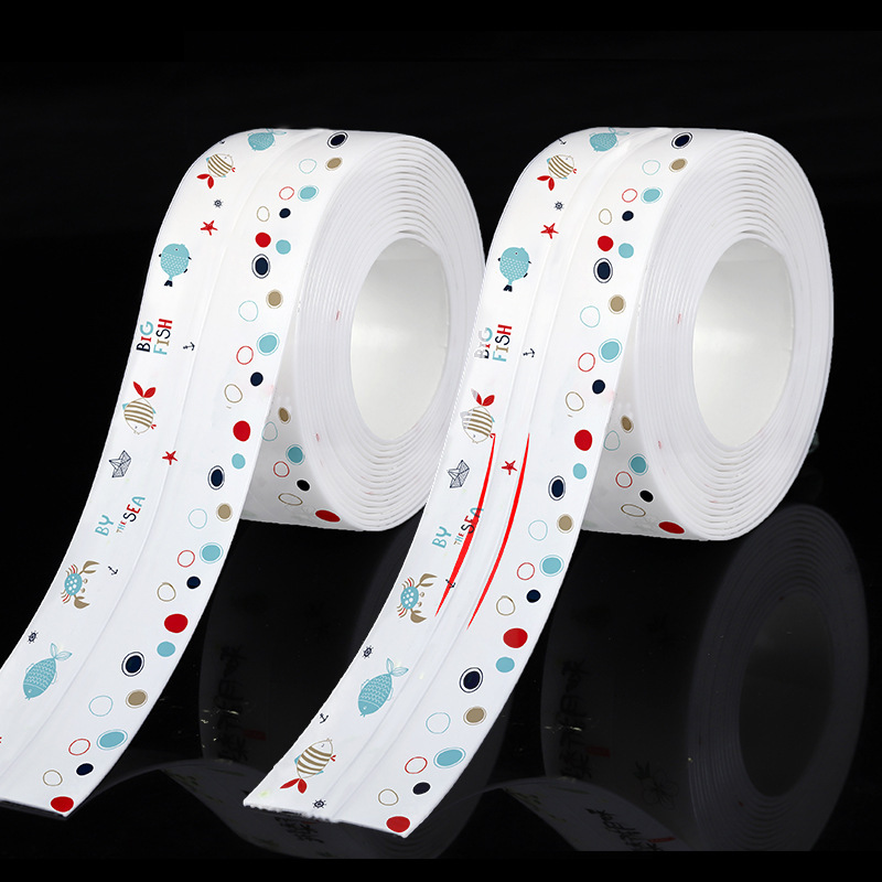 美缝贴防水防霉贴灶台厨房防油贴纸水池挡水条马桶防霉胶带防水条详情14