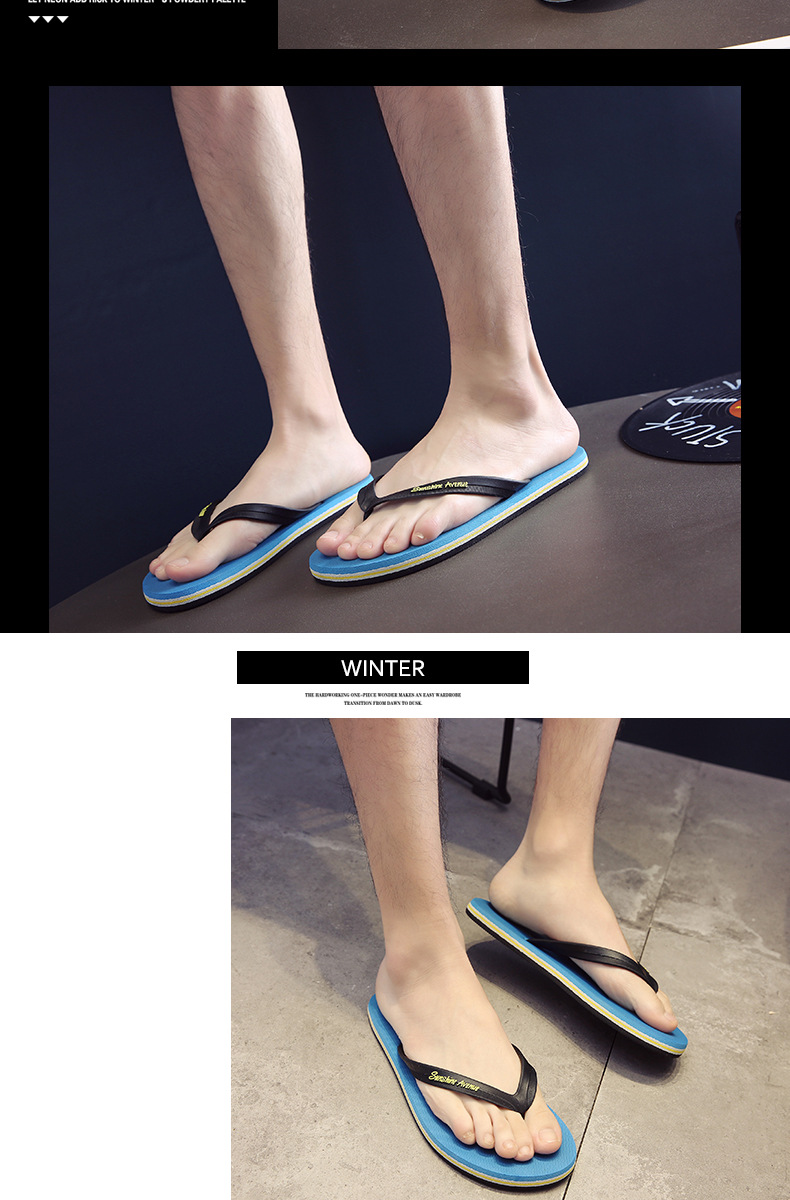 耐磨人字拖高级网红外穿新款男居家凉鞋个性爆款凉拖夏防滑拖鞋女详情27