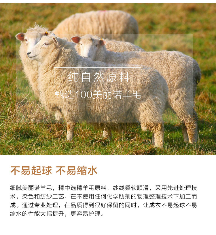 Qili Colorful Gemstone 12-color seamless one-piece Merino wool button cardigan, a versatile knitted long-sleeved top for commuting pic 13