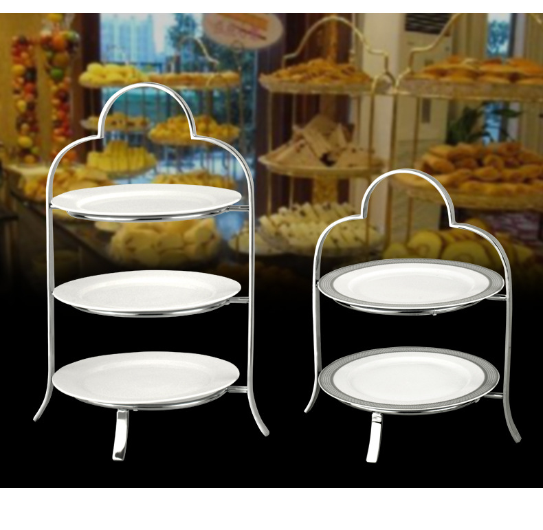 欧式下午茶点心架子 铁艺婚庆甜品台鸟笼摆件 杯子蛋糕架多层西点详情9