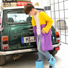 一次性加厚儿童雨衣 时尚学生peva雨披儿童斗篷雨衣旅游便携厂家详情5